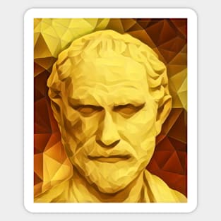 Megasthenes Golden Portrait | Megasthenes Artwork 9 Sticker